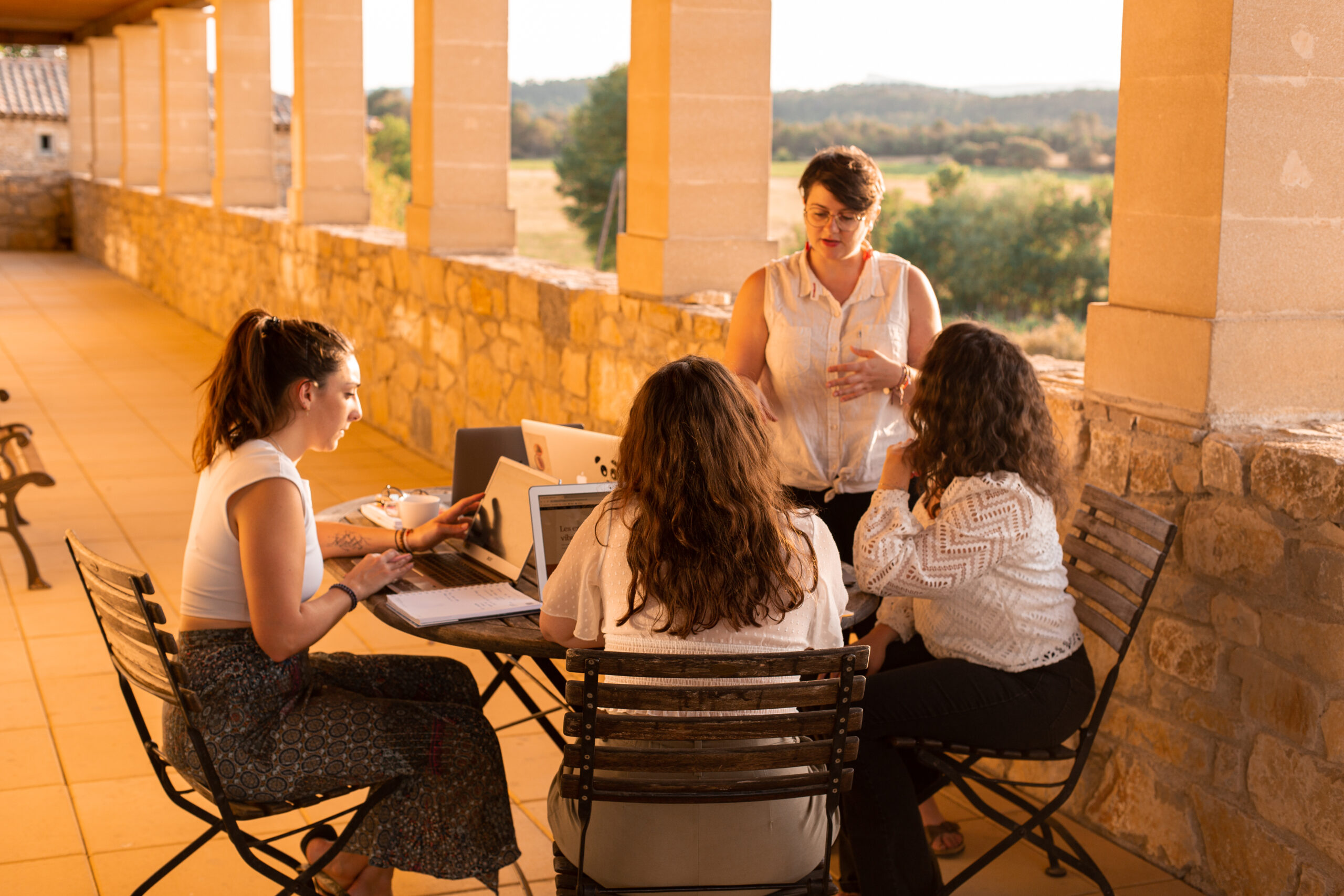 coliving créatif organisé par L'Annexe Créative, atelier collectif pour entrepreneurs